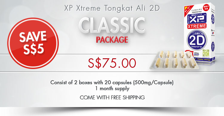 XP Xtreme Tongkat Ali 2D Classic Package