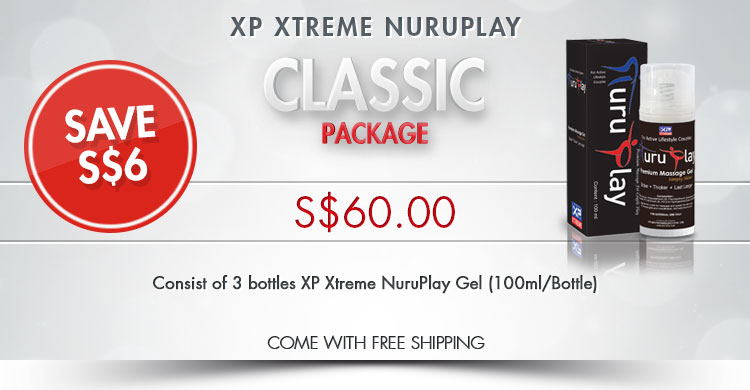 XP Xtreme Nuruplay Gel Classic Package